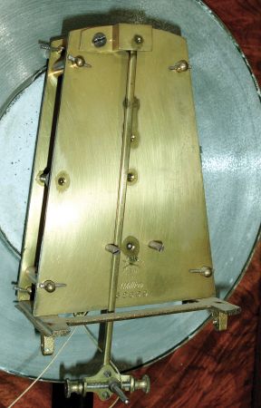 Lenzkirch, Germany, walnut 1 weight, time only, Vienna regulator, serial number 62599, c1853