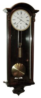 Austria, Vienna regulator, rosewood veneered case with glazed front and sides, the top with simple beveled molding, door with small diameter columns with carved wooden capitals and turned bases, the bottom with incurved bracket, also with applied, carved ornament, Roman numeral, white enamel dial with gilt bezel, pierced blued steel hands, weight driven, 8 days, timepiece movement with dead beat escapement and maintaining power, brass pendulum ball with ebonized wooden rod, c1860