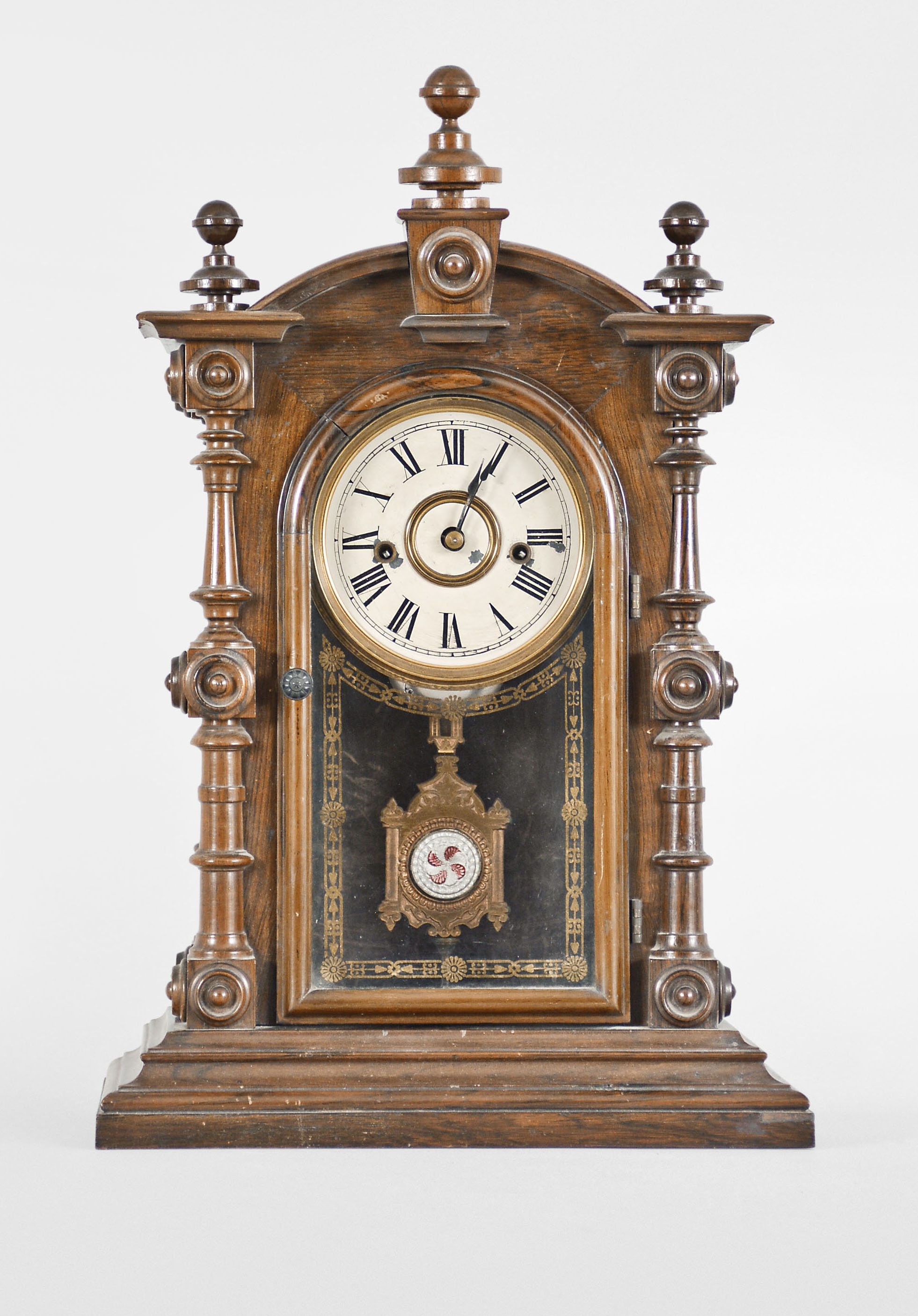 Kieninger Piece Pendulum Clock Comtoise Clock Assortment D'Brackets Steel 