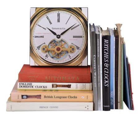 Books- 12 (Twelve) Referenece Books: Hard to find references on clocks, watches, and automata. Authors include: Cescinsky & Webster, Hellich, Loring, Chapuis & Droz, Tardy, Roberts, and Daniels & Markarian.