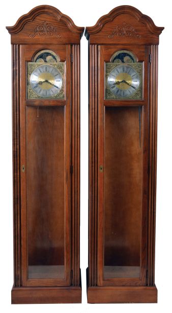 Tall Clocks- 7 (Seven) Howard Miller New Old Stock in box including a Canton (Model 615- 016), two Rochesters (Model 610- 793), two Ashley (Model 610- 519) and two Collindales (Model 610- 954)