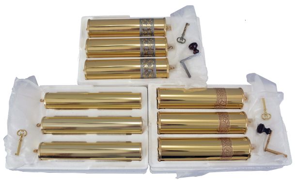 Tall Clocks- 7 (Seven) Howard Miller New Old Stock in box including a Canton (Model 615- 016), two Rochesters (Model 610- 793), two Ashley (Model 610- 519) and two Collindales (Model 610- 954)