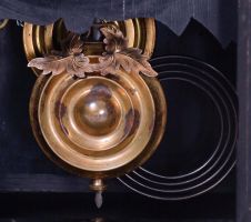 E. Ingraham & Co., Bristol, Conn., "Domino", 8 day, time and strike spring driven movement shelf clock.
