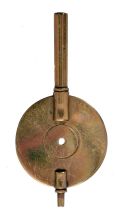 Austria, a mid 19th century portico clock with grand sonnerie striking, the case with rosewood veneers, ripple moldings, and contrasting, foliate marquetry, the columns with cast capitals and bases, Roman numeral silvered dial, blued steel hands, two day brass movement sounding the quarters in passing, and repeating the last hour and quarter on demand, silk suspended pendulum with engine turned rim, and decorative, pierced center