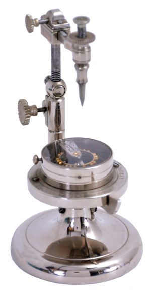 E. Luthy, Bienne, watchmakers hairspring vibrator with original box