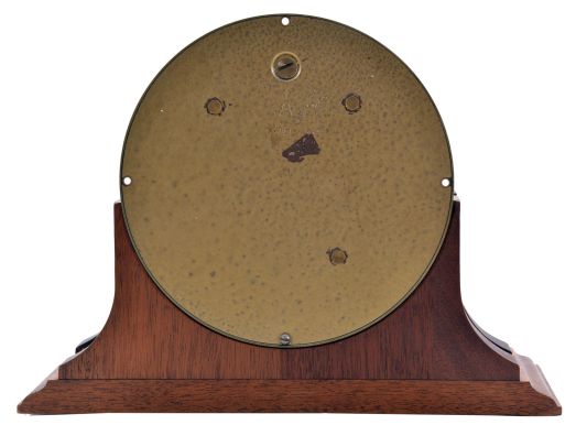 Bulova Watch Co., Woodside, New York, "Model B-150", 8 day, time and strike spring driven, lever movement Ship
