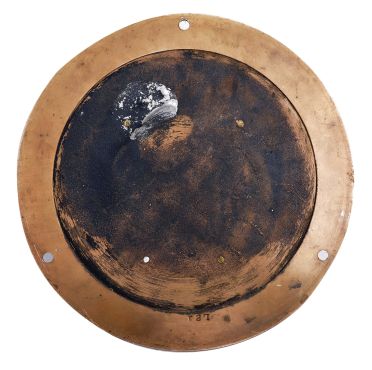 Seth Thomas Clock Co., Thomaston, Conn., 8 day, double wind spring driven, lever movement Ward room or engine room clock. The case and dial may have been made by the Foxboro Company with a movement supplied by Seth Thomas. They were a manufacturer of industrial control instruments.