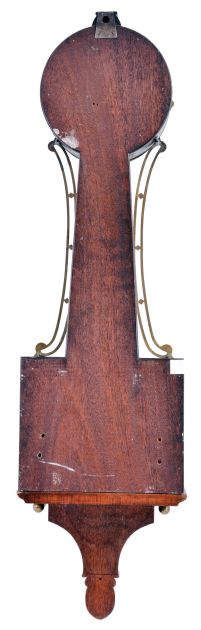 E. Howard & Co., Boston, Mass., 8 day, weight driven, brass movement Patent or banjo timepiece