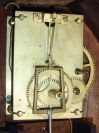 Massachusetts, 8 day, time and strike, weight driven brass movement Patent or banjo timepiece.