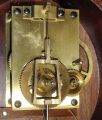 Ralph L. Holman, Bowling Green, Kentucky, 8 day, weight driven, brass movement Patent or banjo timepiece. Mr. Holman was a friend of the late Wayne Cline who made many reproduction clocks.