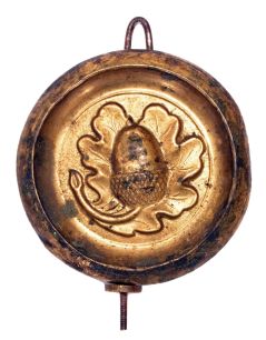 Ephraim Downs for George Mitchell, Bristol, Conn., 30 hour, time and strike weight wood movement half column & splat shelf clock.