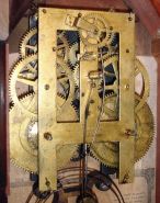 Brewster & Ingrahams, Bristol, Conn., 8 day, time and strike spring driven, Kirk