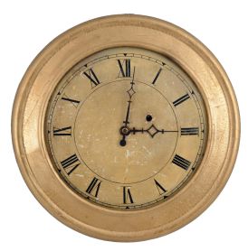Brewster & Ingrahams, Bristol, Conn., 8 day, spring driven movement gallery timepiece.