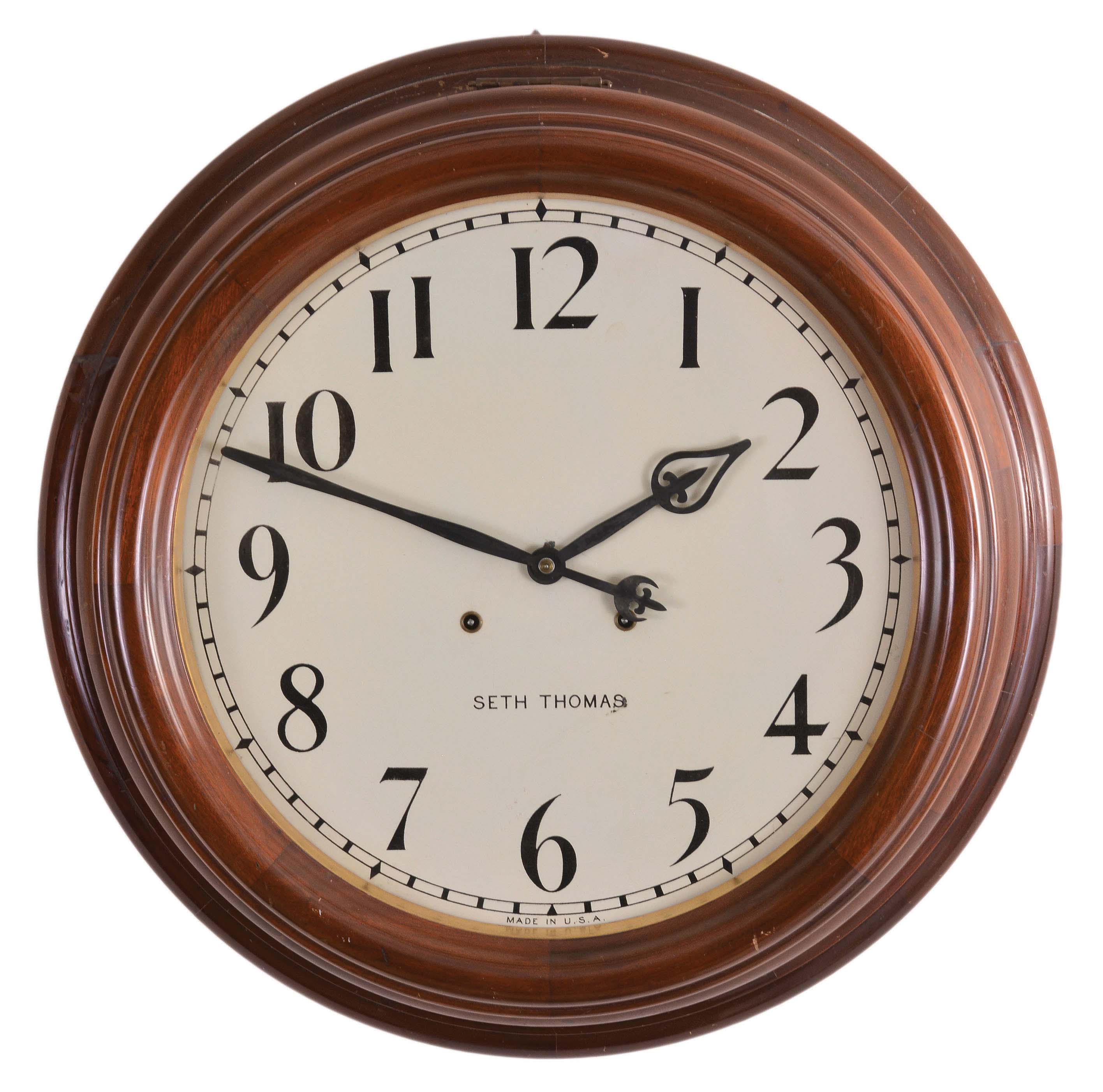 Часы настенные 50 см. Seth Thomas часы настенные. Швейцарские настенные часы. Настенные часы, коричневый. Часы механические настенные.