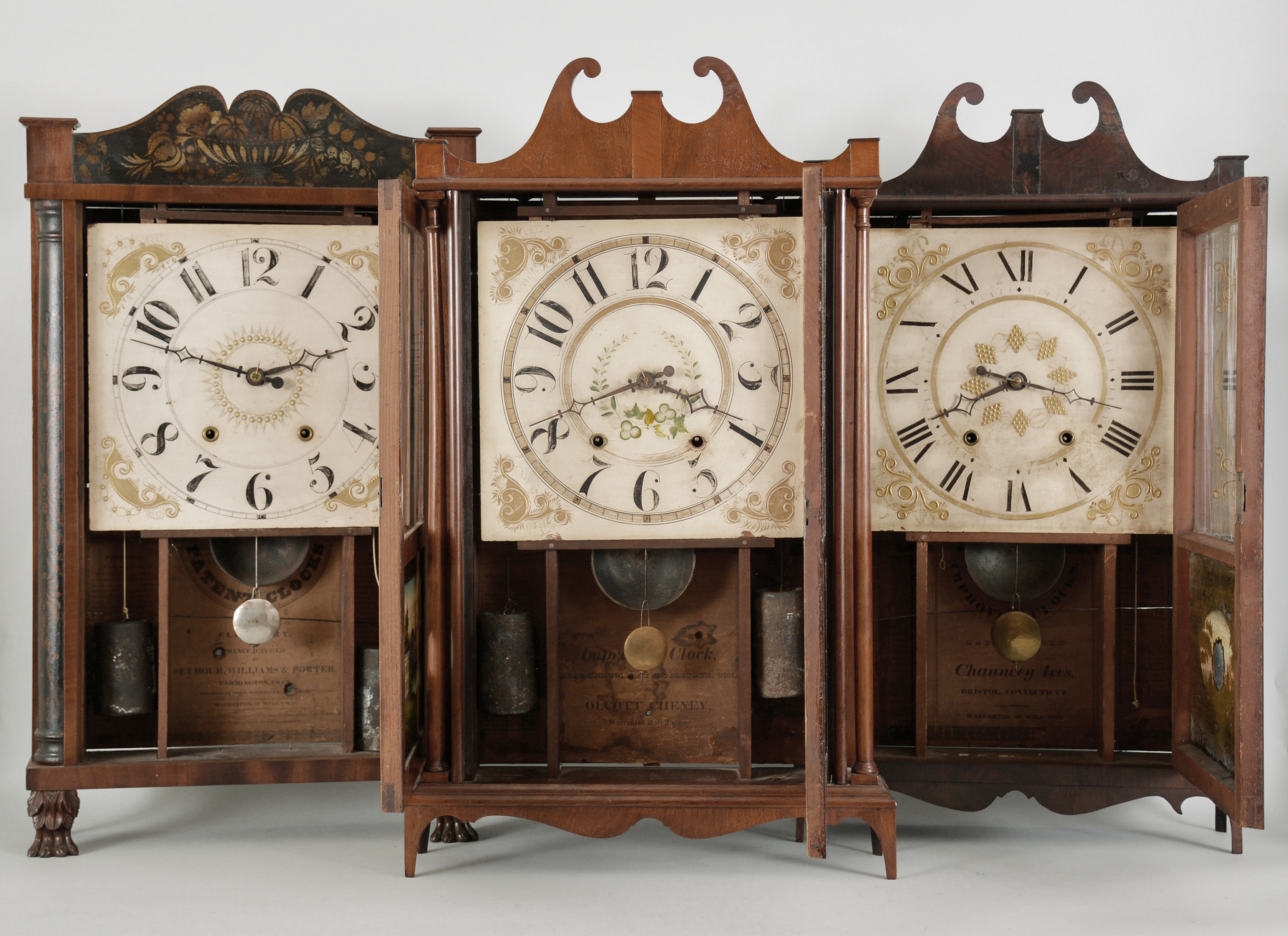 Seymour, Williams & Porter, Olcott Cheney and Chauncey Ives wood