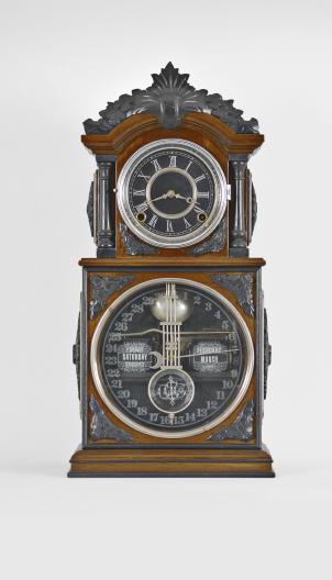 Reproduction of the Ithaca Calendar Clock Co. "No. 3 1/2 Parlor" shelf clock