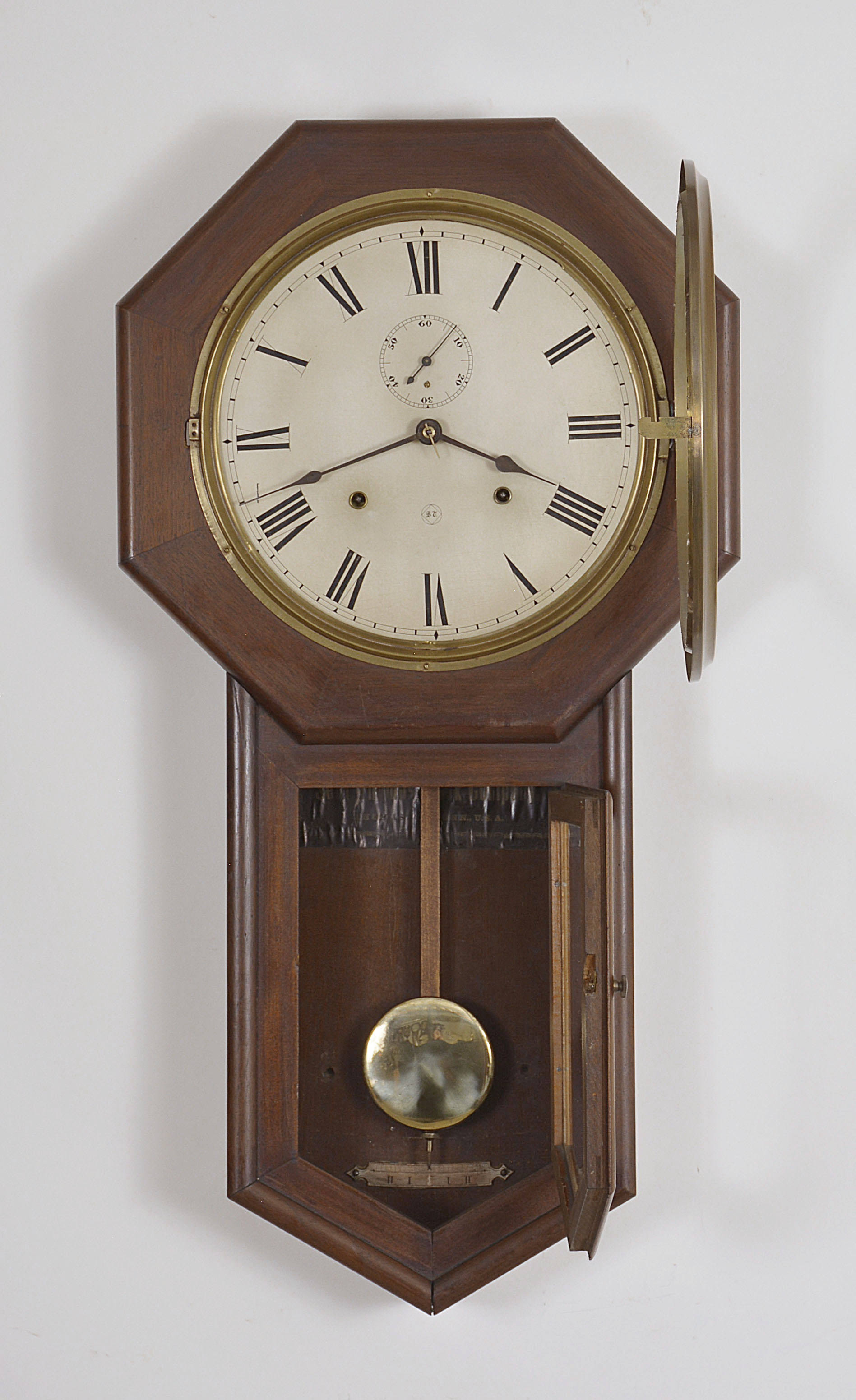 Seth Thomas "World" hanging clock