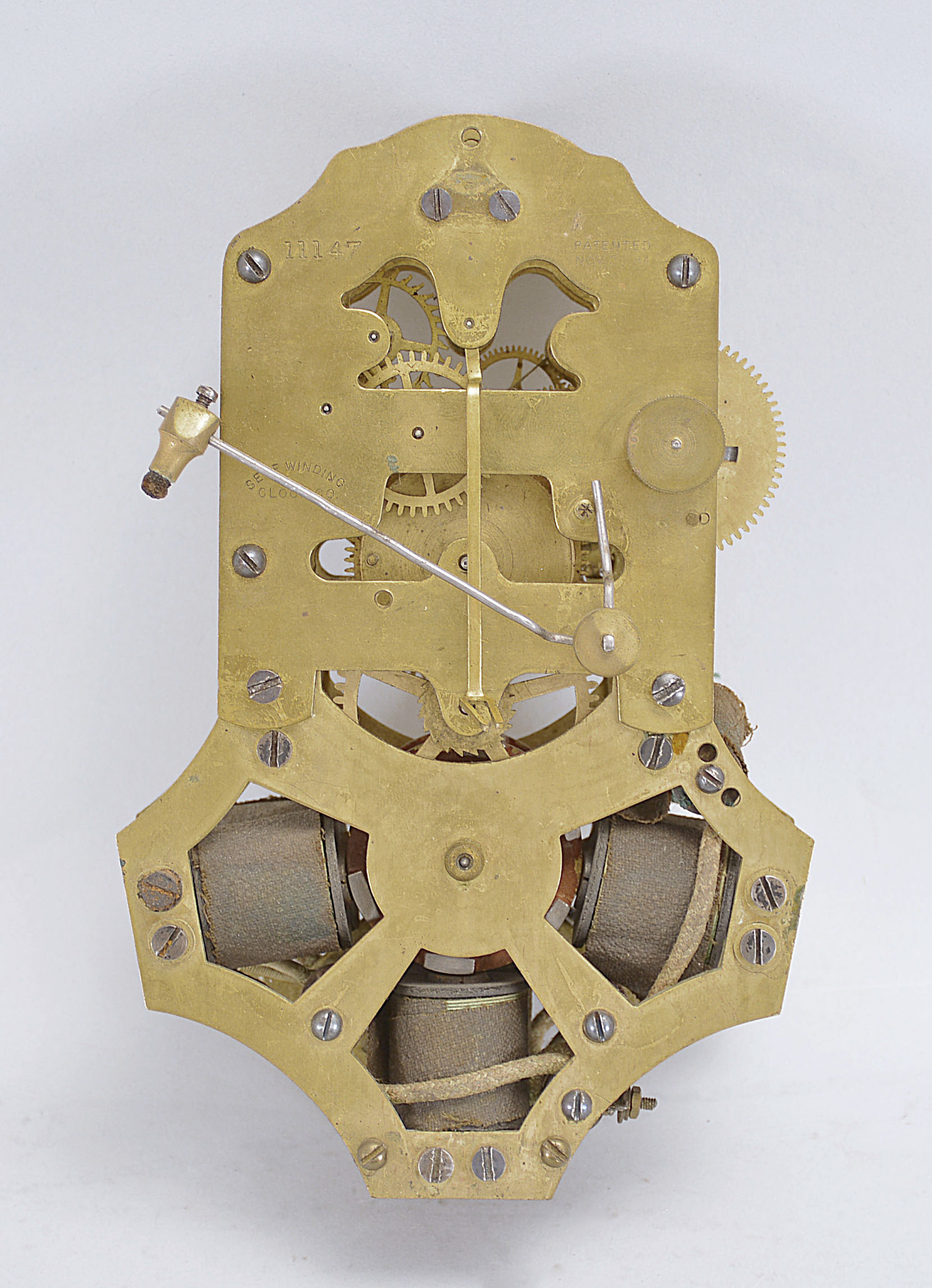 Hanging Bulle clock and a Self Winding Clock Co. movement