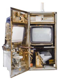 International Game Technology, Las Vegas, Nevada, "Draw Poker" video poker machine, 25 cent machine, paying out even on Jack