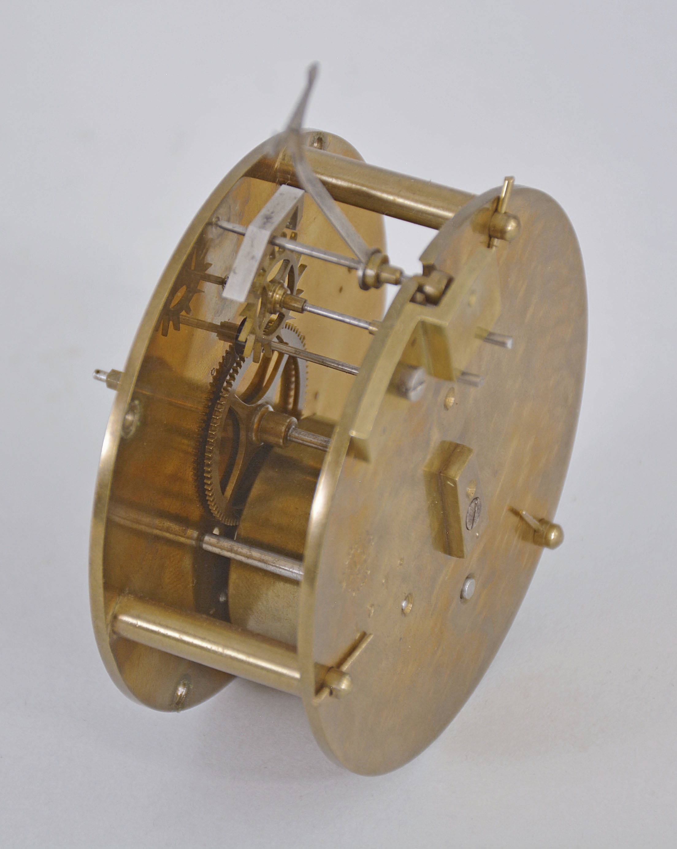 Unusual Guilmet industrial torsion pendulum lighthouse clock