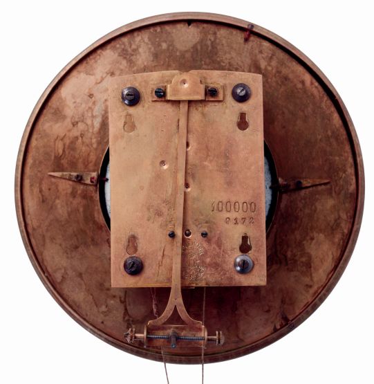 Remember, Ebensee, Austria, hanging regulator, walnut and walnut veneer case with carved serpentine front, Roman numeral white enamel dial, blued steel hands, 8 days weight driven timepiece movement, c1880
