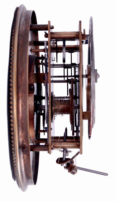 Austria, a small, almost miniature (4.7" dial), 2-weight "Vienna Regulator" with dial marked "Ant. Jezek, Wein" in the Alt Deutsch style, with restorations, c1880