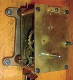 Seth Thomas Clock Co., Thomaston, Conn., "Regulator No. 2" oak weight driven, 8 days, time only wall clock, c1890