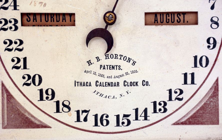 Ithaca Calendar Clock Co., Ithaca, NY, "No. 10 Farmer