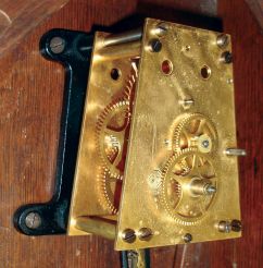 Seth Thomas Clock Co., Thomaston, Conn., "Regulator No. 2" in an oak case, 8-day weight driven timepiece, c1910.