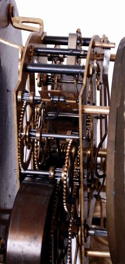 Ansonia Clock Co., New York, NY, "Crystal Palace No. 1 Extra", 8 days, time and strike, spring brass movement shelf clock, c1880