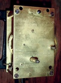 Seth Thomas Clock Co., Thomaston, Conn., "Regulator No. 2", 8 days, weight driven brass movement wall regulator, c1910