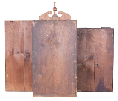 Clocks- 6 (Six): (1) Elisha Hotchkiss, Jr., Burlington, Conn., 30 hour, time and strike, weight wood movement half column & splat shelf clock, c1832; (2) E. N. Welch Mfg. Co., Forestville, Conn., 8 day, time, strike and alarm weight brass movement OG shelf clock, c1865 (3) Unknown, 30 hour, time and strike, weight brass movement OG shelf clock, c1840 (4) Forestville Mfg. Co., J. C. Brown, Bristol, Conn., 30 hour, time and strike, weight brass movement OG shelf clock, c1850 (5) New Haven Clock Co., New Haven, Conn., 30 hour, time and strike, weight brass movement OG shelf clock, c1860 (6) New Haven Clock Co., New Haven, Conn., 30 hour, time and strike, weight brass movement OG shelf clock, c1860