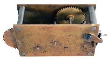 F.L. Scheidemann, Philadelphia, Pennsylvania, standing astronomical regulator, 8 day, time only, weight driven movement in a walnut case with octagonal top and painted wooden dial