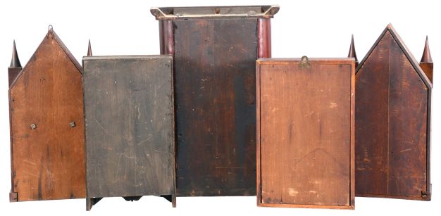 Clocks- 5 (Five): American shelf clocks: (1) Jerome