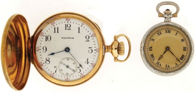 Pocket watches- 2 (Two): The first a lady