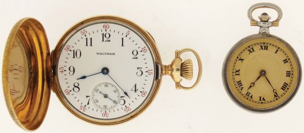 Pocket watches- 2 (Two): The first a lady