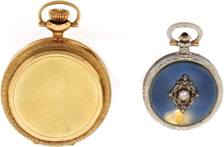 Pocket watches- 2 (Two): The first a lady