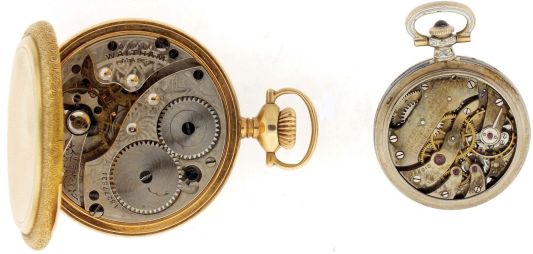 Pocket watches- 2 (Two): The first a lady