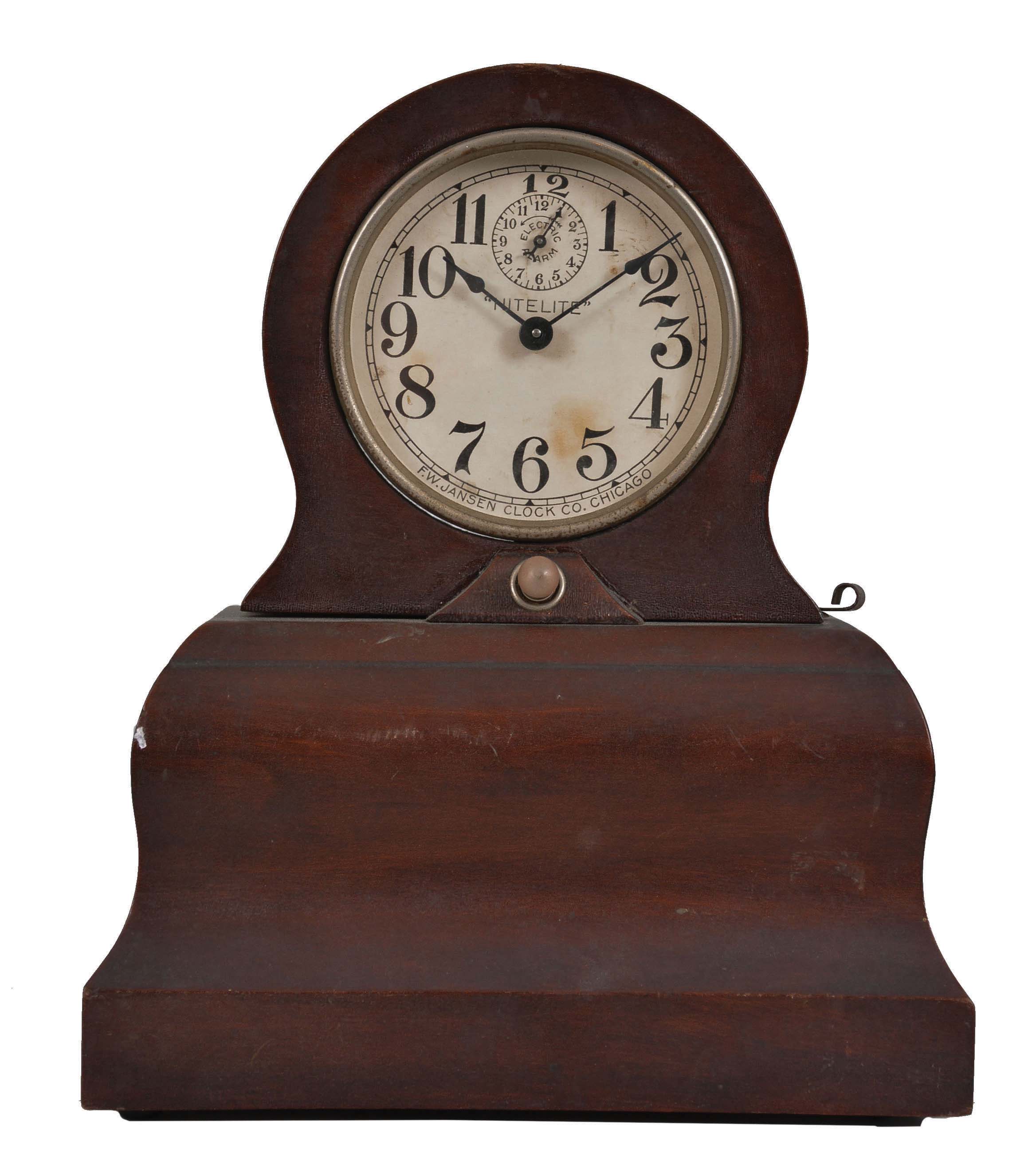Antique Illuminated Bedside Clocks