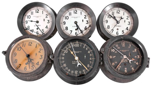 Plastic Movement Dial Mounting Plate For 6" Chelsea Ships Clock Phenolic Case 