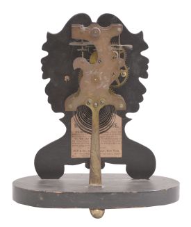 New Haven Clock Co., New Haven, Conn. for Coe & Co., New York, shelf timepiece, 30 hour, time only, spring driven movement with Samuel N. Botsford