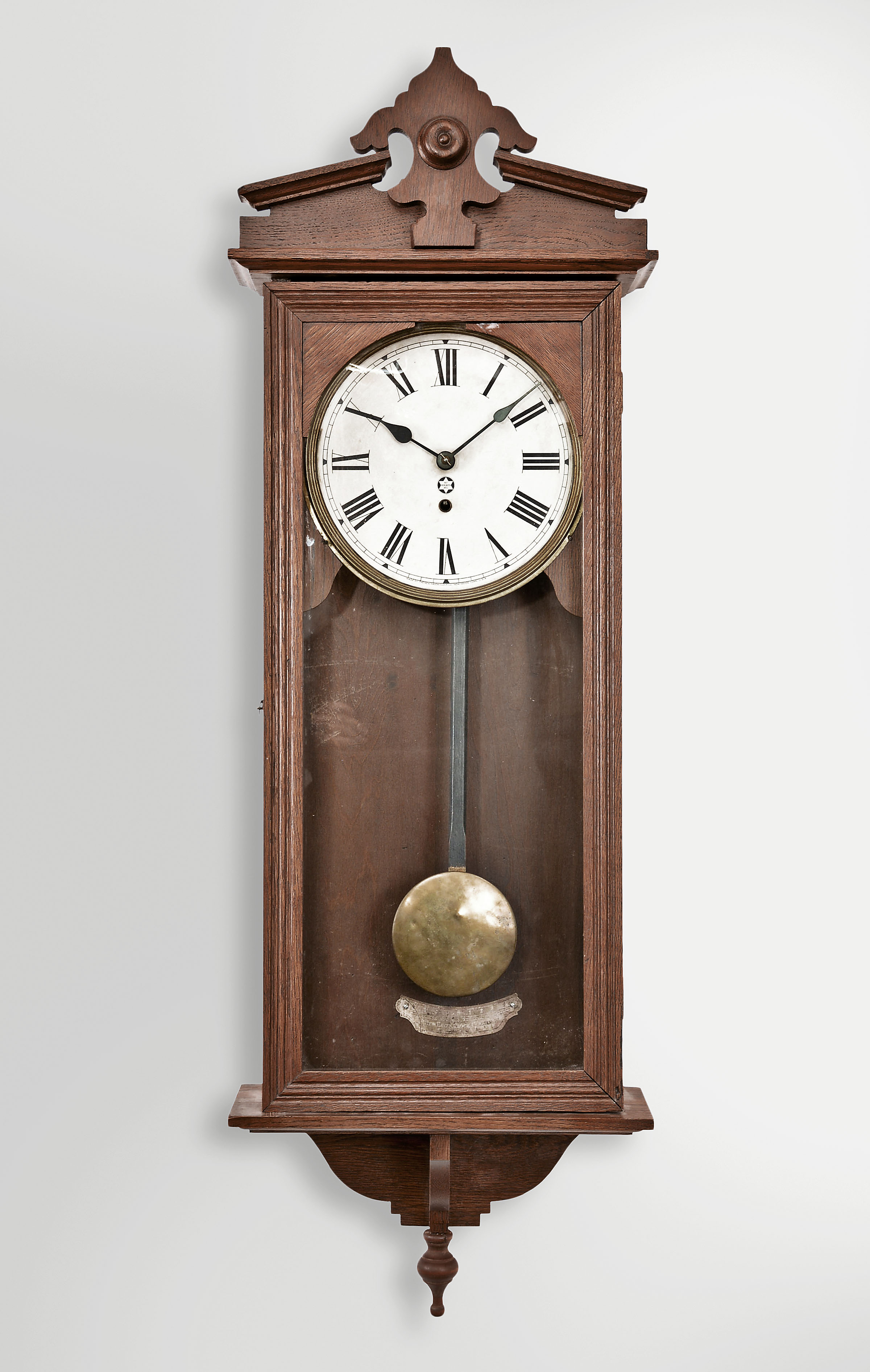 New Haven Clock Co., New Haven, Conn., "Vamoose" wall clock,