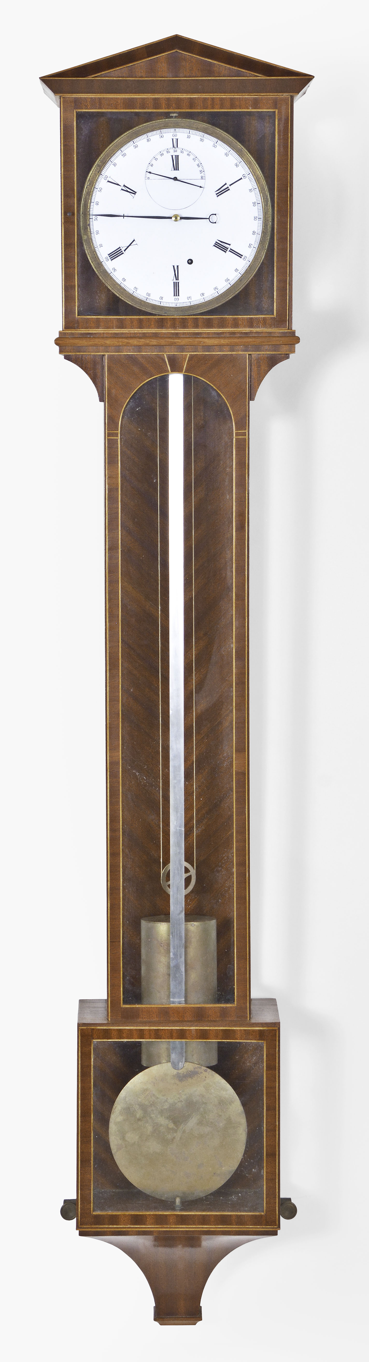 Reproduction Laterndluhr Vienna Regulator Wall Clock