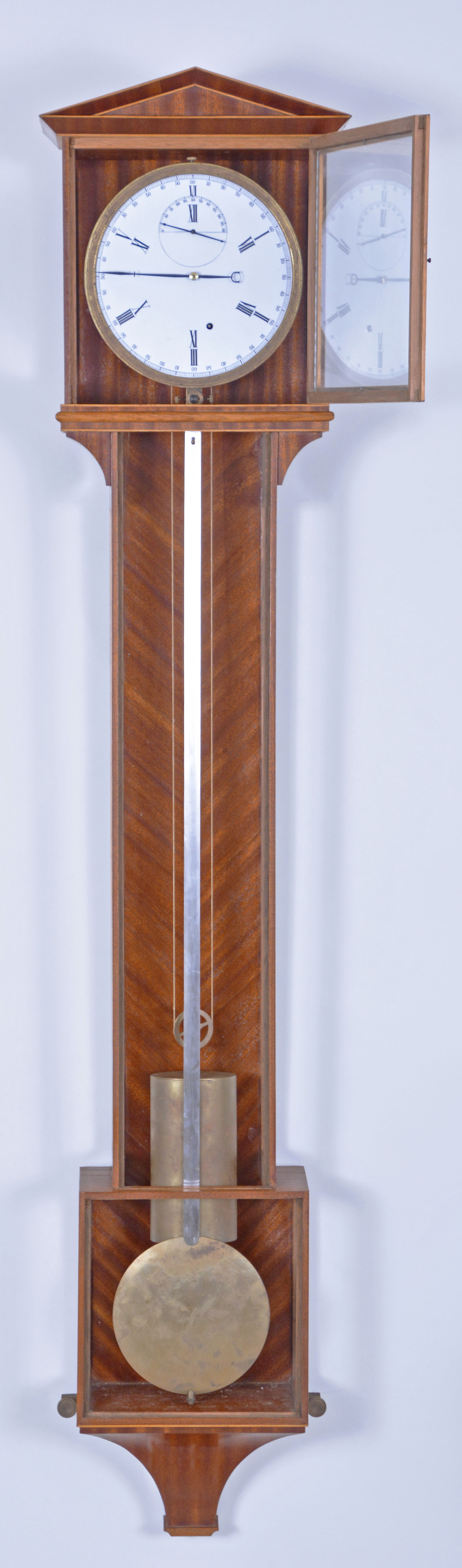 Reproduction Laterndluhr Vienna Regulator Wall Clock